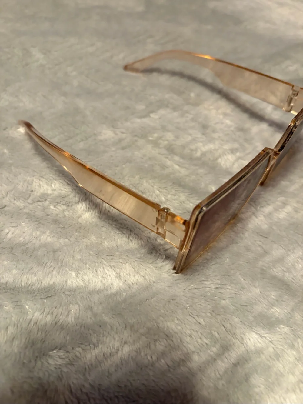 Oversized Square Brown Gradient Women's Sunglasses